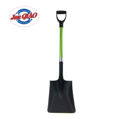 Chine High Quality Garden Shovel Farm Tools Hot Sale Garden Steel Shovels Shovel Fiberglass Handle Hand Tool Push Handle S519 à vendre