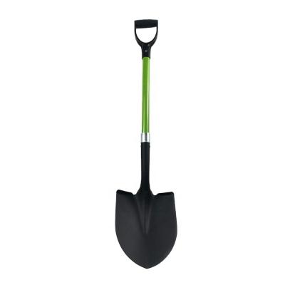 中国 Shovel Fprofessioningy Outlet Industry Shovel Garden Shovel Agriculture With Fiberglass Handle Shovel S518 販売のため