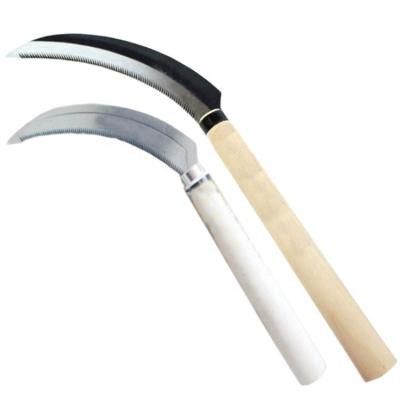 中国 Unrated General Purpose Tempered Steel Long Handle Cultivating Garden Grass Hand Held Palm Sickle 販売のため