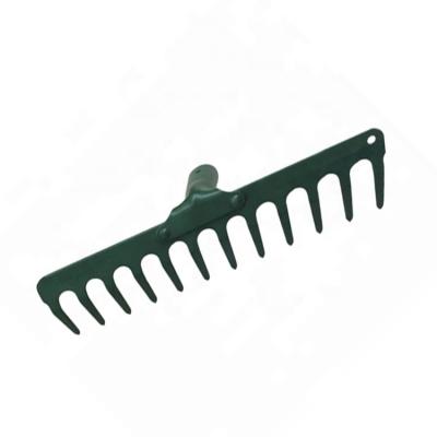 China Agriculture Rake Garden Lawn Steel Sheet Cultivating Rake Head Farm Tools Level Rake for sale