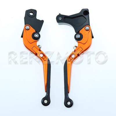 China CNC Material Adjustable Motorcycle Brakes Grab Levers For TRIPLE SPEED 2008-2010 for sale