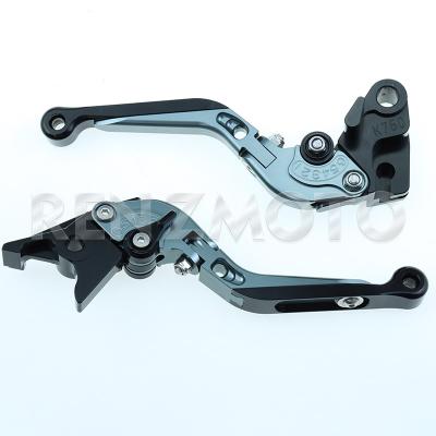 China Adjustable CNC Hardware Motorcycle Brakes Clutch Levers For GSX-S1000/F/S/ABS 2015-2020 for sale