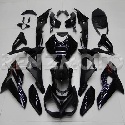 China ABS Plastic Black Full Body Kit Bike Frames Injection ABS Fairing Kit For Bmw S1000R 2014 for sale