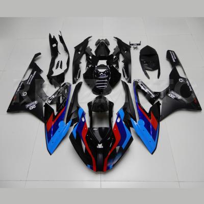 China Plastic Red Blue and Black ABS Fairing Kit For Bmw s1000rr 2015 2016 ABS injection body kit for sale