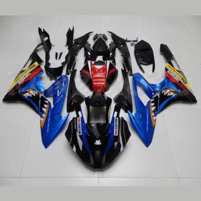 China ABS Plastic Fairing Kit For BMW S1000RR 2015 2016 ABS Blue Black Yellow Red Body Kit for sale