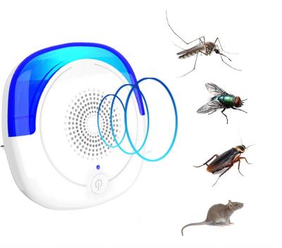 China Amazon Best Selling Disposable Ultrasonic Ultrasonic Frequency Conversion Pest Reflector Electric Pest Control Pest Repellent Product for sale