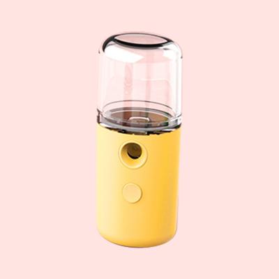 China 2021 Hot Selling Portable Hydrating Sprayer Face Care Macarons Mute Mist Sprayer for sale