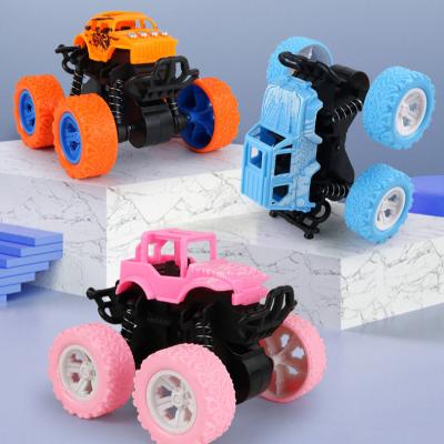 China Wholesale Engineering Inertia Resistant Car Crash Reverse Vision SUV Children's All-Wheel-Drive Stall Model Toys for sale