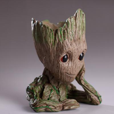 China Cartoon Toy Baby Root Groot Flower Pot Figurine Planter Action Numbers Product Tree Monster Toy Car Supply Items for sale