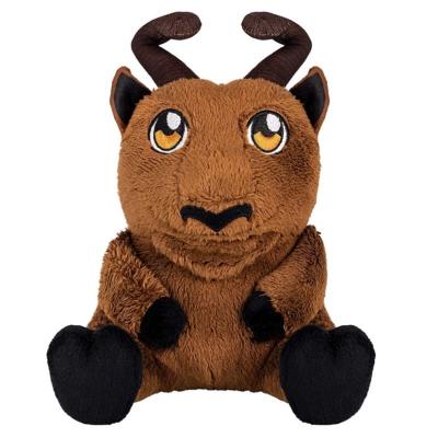 China Touch sensitive new product the 4 love and thor thunder goat pp cotton plush short plush toys short goat dolls for sale