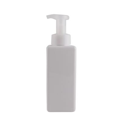 China Wholesale Eco-friendly PETG Plastic Square Small Shampoo Foam Pump Bottle, 650ml Soap Hand Wash Foam Bottle for sale