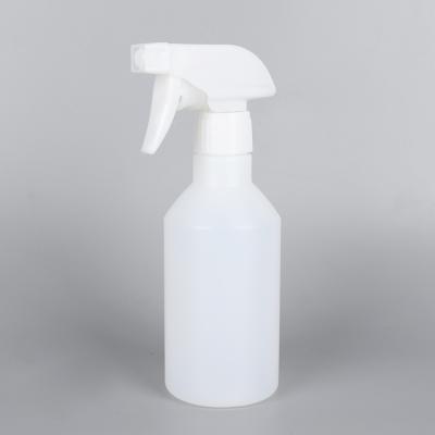 China Eco-friendly Custom 350ml 500ml PET Plastic Bottle With Trigger Pump, Plastic Trigger Water Spray Bottle Garden for sale