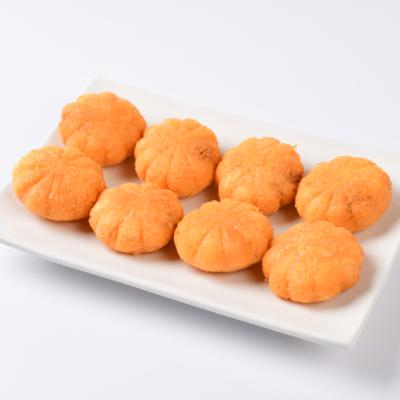 China Factory FROZEN Fried Pumpkin Cake Chinese Golden Frozen Snacks from ZHAOHUI for sale