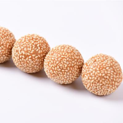 China FROZEN Chinese Food Sesame Ball 20g Vegan Frozen Snacks Pastries With Halal Meat for sale