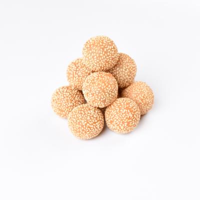 China FROZEN Chinese Snacks Sweet Food Frozen Fried Sesame Ball with Red Bean for sale