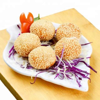 China Vegans Chinese Traditional Food Frozen Dried Sesame Ball With Bean Paste for sale