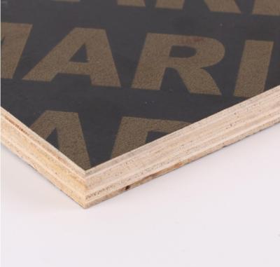 China Indoor 18mm Black Phenolic Glue Film Faced Plywood Board For Construction for sale