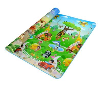 China Design Printing Educational Toy Customized Baby Play Single Side Mat With Sides for sale