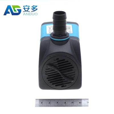 China Family houses all size 25W 1500L/h AC mini aquarium submersible water pump KF-105 for rock garden for sale