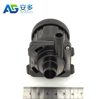 China Black Brushless Circulation Swimming Pool Aquarium Family Homes DC Submersible Pump 12V 24V for sale