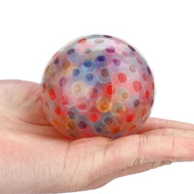 China High Quality Silicone Rainbow Ball Juguetes Antistress Toys Squeezable Stress Toy Cute Squishy Sticky Ball Squishy Relaxation Toy for sale