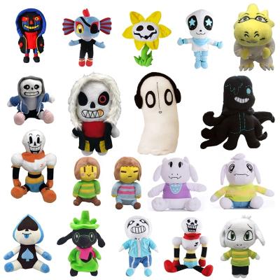 China Plush 20 Styles Undertale Plush Toy 20-30cm Undertale Without Papyrus Ootopus Music Alphys Plush Stuffed Toys Doll For Kids Children Gift for sale