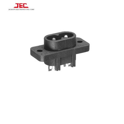 China Commercial/Industrial/Hospital/JEC TAIWAN IEC 60320 C8 AC POWER SOCKET Connector Multi-Purpose Outlet Socket for sale