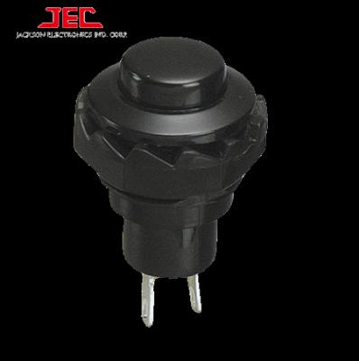 China Round Push Button Switch JEC Taiwan Small Mini Square Push Button Switch 2 Terminals Color Button ON-OFF Switch for sale