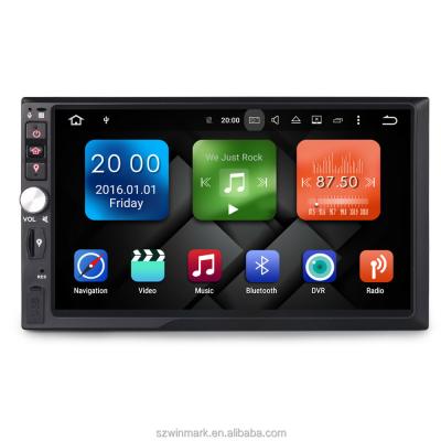 China Car dvd mp4 radio player Winmark Android 6.0 car radio GPS player 7 inch 2 din universal no DVD quad cord 2GB RAM DY7092 for sale