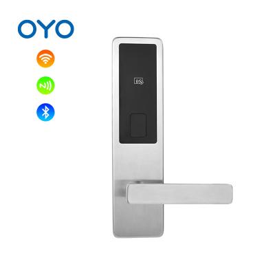 China High Security Durable Hotel Stainless Steel Sim Door Lock And Electric Grain Sim Door Lock And Electric Luxury Multiple Opening Durable Card for sale