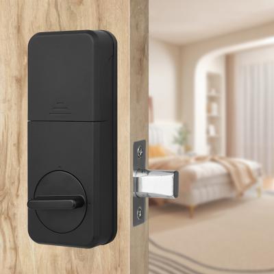 China Hotel Electric Antirust Password Mortise Security Residenta Height Smart Dor Lock Digital Rim Lock Electronic Wooden Door For Doors for sale