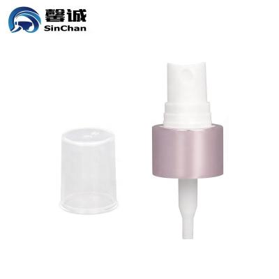 China Non Spill Gold 18-410 20-410 24-410 Silver White Aluminum Screw Fine Mist Spray Pump for sale