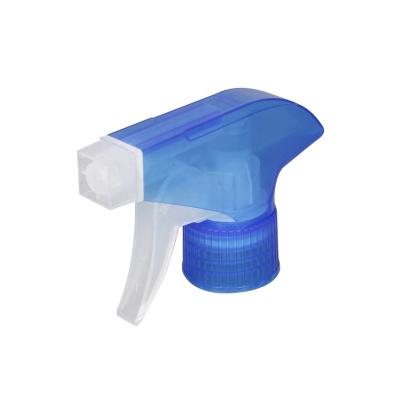 China No Spill Factory Best Selling Plastic Blue Trigger 28 410 Spray Foam Trigger Sprayer For Bottle for sale