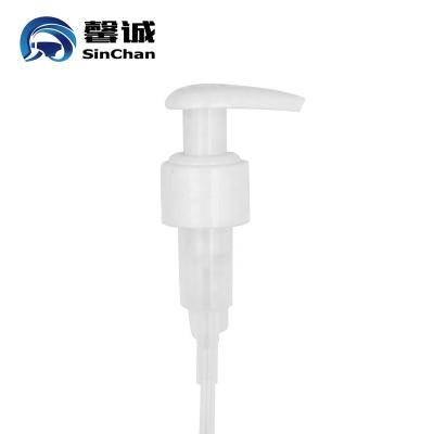 China Non Spill Treatment Liquid Soap White Plastic Lotion Pump 24/410 28/410 for sale