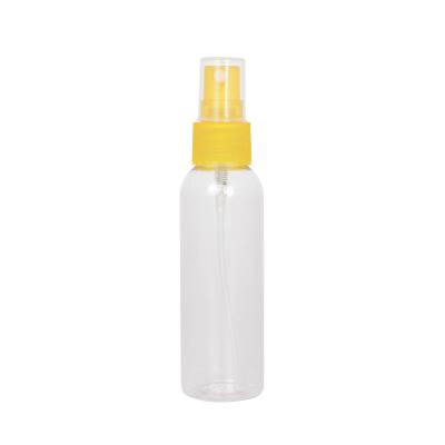 China Personal Care Boston Round PET Bottles 24MM Mist Sprayer With Pet Bottles for sale