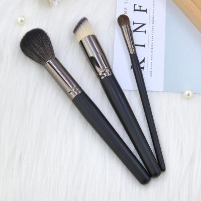 China Angular Blush Wholesale Custom Beauty Personalized Goat Hair Makeup Brush Set For Cosmetics for sale