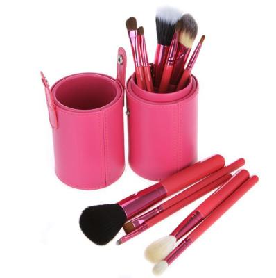 China Angular Blush Factory Supplier Professional Luxury Synthetic Fiber Makeup Brush 12pcs Individual Cosmetic Vegan Set With Packaging Box for sale