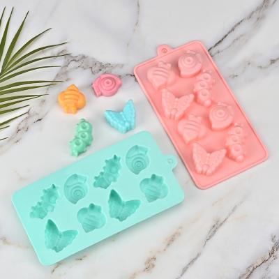 China Viable Promotion Customized Shape Silicone Heart Cake Baking Mold Animal Pudding Dessert for sale