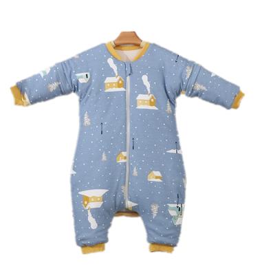 China Wholesale Breathable Autumn And Winter Split-Leg Baby Sleeping Bag With Multi-Pull Head Design for sale