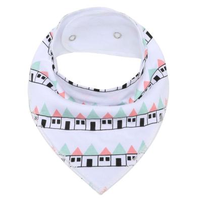 China Factory price viable nice style 100%cotton baby bibs wholesale,baby bibs,custom design cotton baby bandana for sale