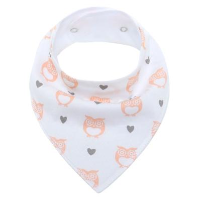 China Sustainable Double Layered Cotton Baby Bib With Nipple String , Newest Super Quality Baby Sale Bibs for sale