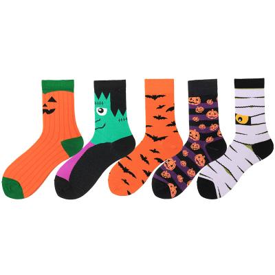 China Wholesale QUICK DRY Fast Delivery Cute Women Men Knit Happy Socks Fuzzy Funny Halloween Socks For Adults Kids for sale