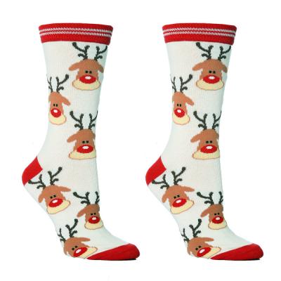 China Custom Happy Crew Festival Christmas Fruit Full Cotton Mens Funny Colorful Animals Wholesale QUICK DRY Women's Happy Socks for sale