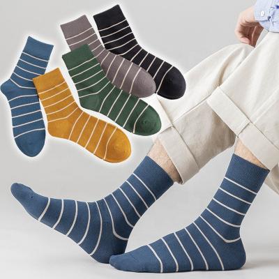 China Wholesale QUICK DRY OEM Knit Socks Own Design Logo Bamboo Fabric Cotton Crew Custom Men Fashion Sock for sale