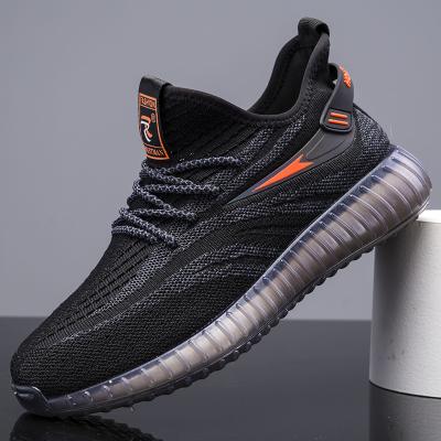 China 2022 New designs men lace up sneakers athletic sport running mesh PVC shoes men for sale