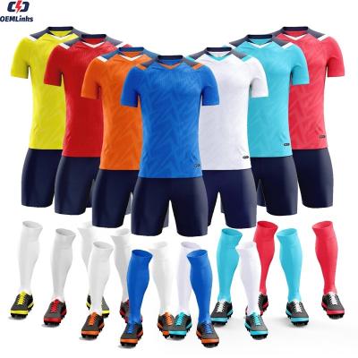 China Wholesale Good Quality Sets Soccer Wear Customized Football Wear Football Jersey Uniform for sale