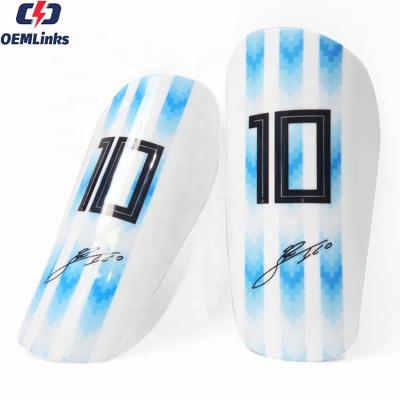 China Universal Custom Good Quality Plastic Soccer Shin Guards For Protection Shin Guard Football Eva Shin Pads Leg PU Soccer Football for sale