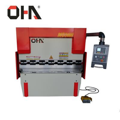 China Machinery repairs workshop OHA brand press brake machining WE67K-100/4000, press brake die, 4000mm press brake for sale