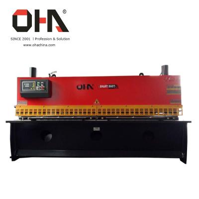 China Factory Hydraulic CNC Sheet Metal Shearing Machines With E21S System for sale