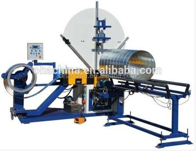 China Stainless Steel OHA Brand HVAC Duct Forming Machine , Spiral Welded Pipe Machine for sale